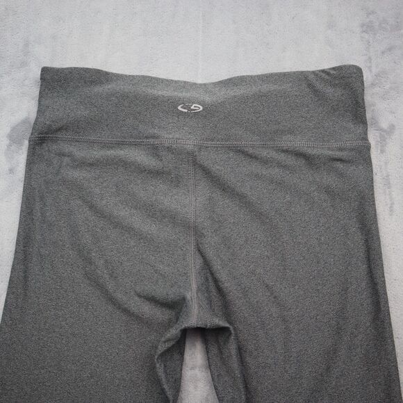 Champion Pants Womens PS Gray Pink Petite Leggings Elastic Waist Pull On - Picture 14 of 16